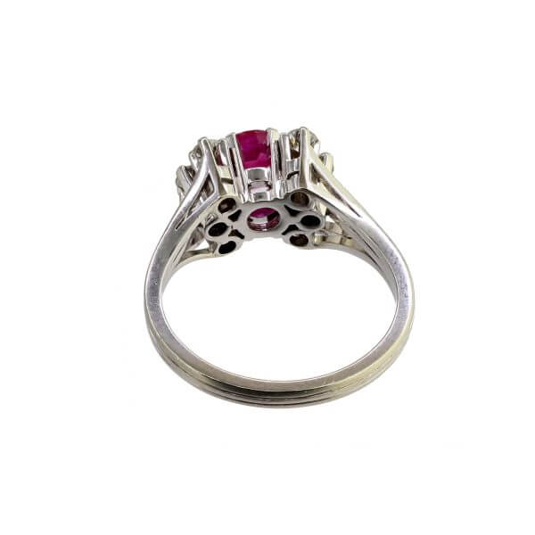 Rubin Diamant Ring
