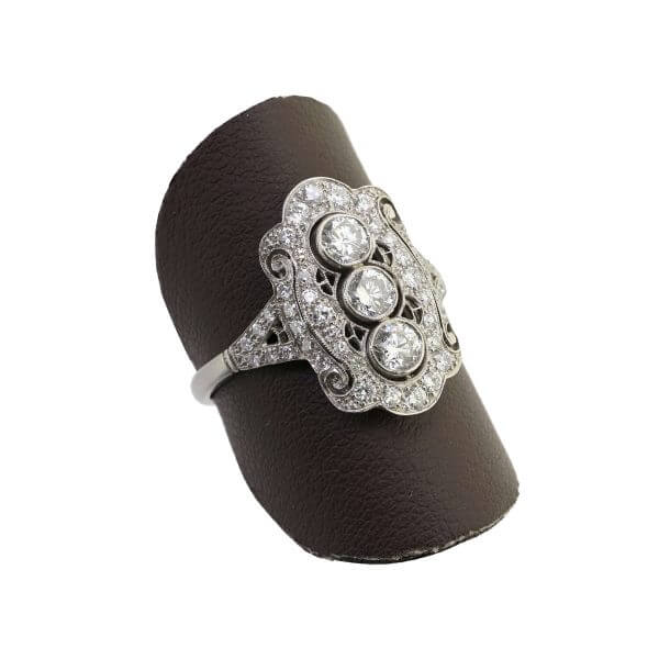 Diamond Ring, Art Déco 1920's