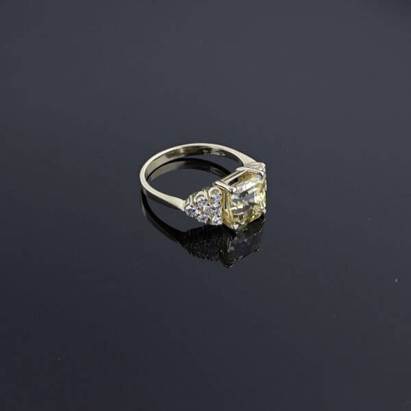 Saphire Diamant Ring