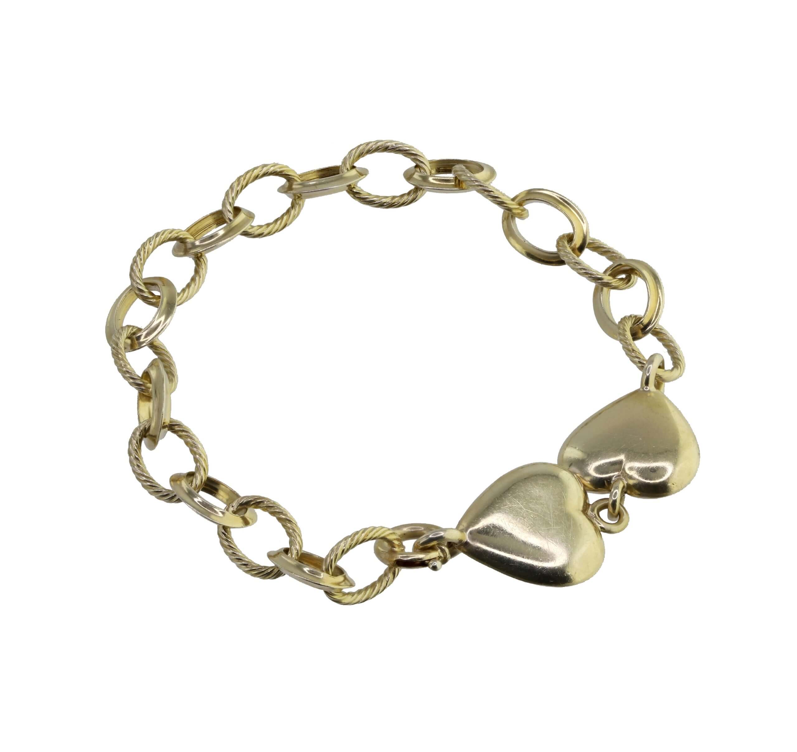Gold “Hearts” Bracelet
