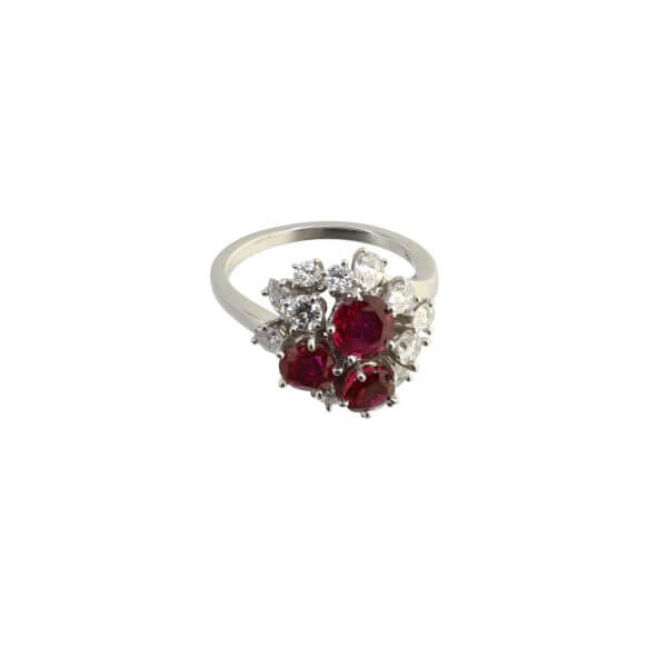 Ruby Diamond Ring, Meister Jeweller
