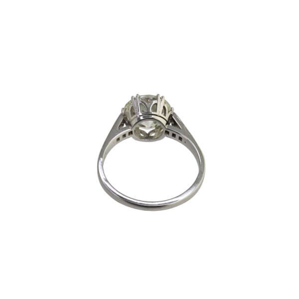 Diamond Solitaire Ring, 2.74 ct