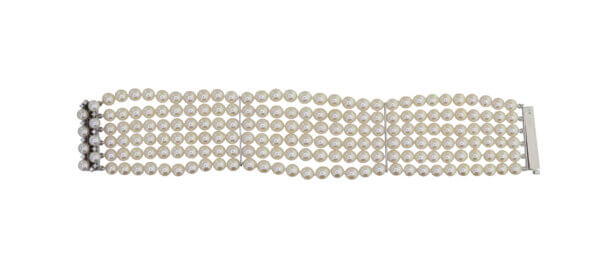 Akoya-Perlen Armband, 6 Reihen