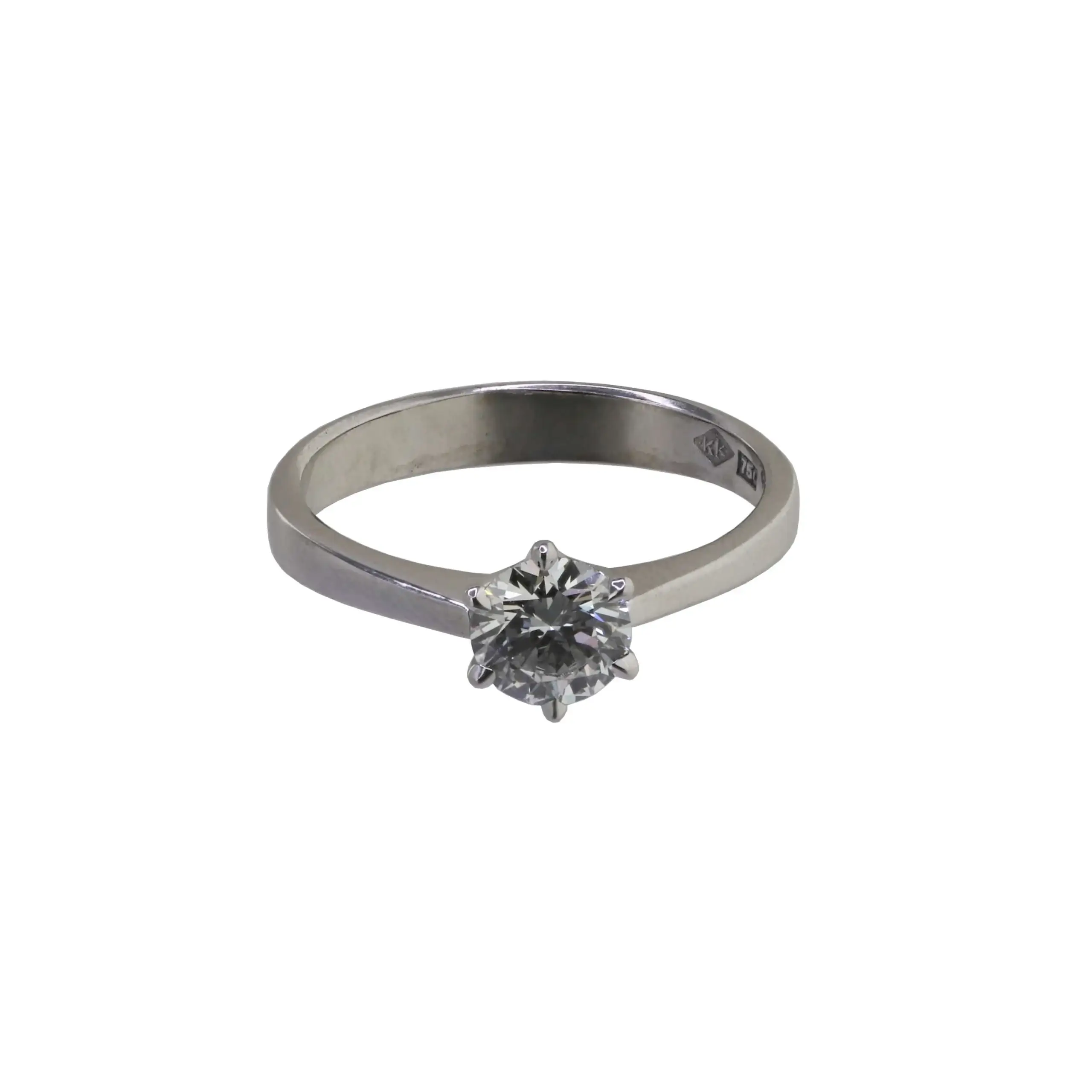 Diamant Solitär Ring, 0.76 ct
